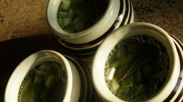 суп-пюре из корня и стеблей сельдерея