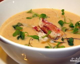 Суп-пюре из крабов