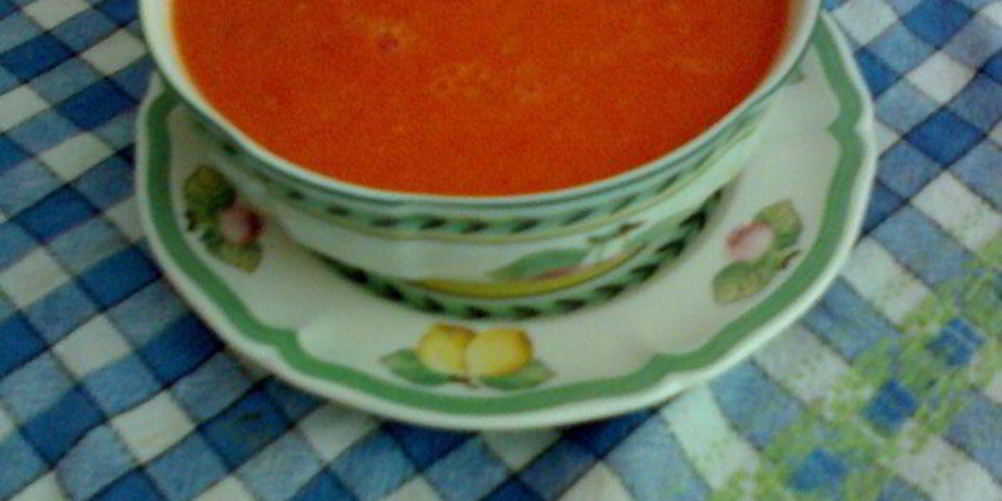 Рецепт супа-пюре из помидоров