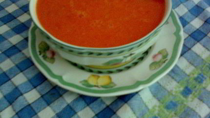 Суп-пюре из помидоров