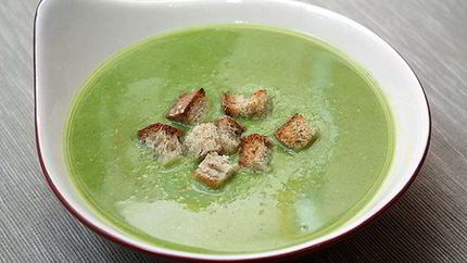 Суп-пюре из щавеля