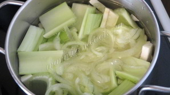 суп-пюре из сельдерея