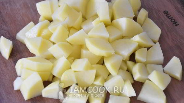 суп-пюре из цветной капусты и картофеля