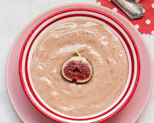 Суп пюре с грибами и сливками