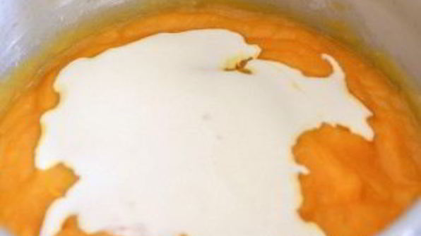 суп-пюре с креветками