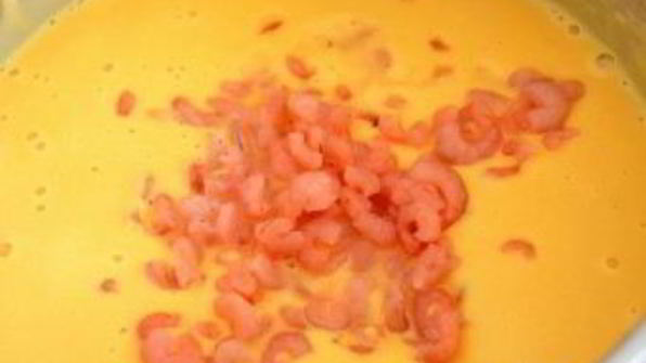 суп-пюре с креветками