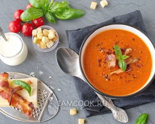 Томатный суп-пюре