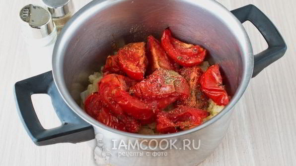 томатный суп-пюре