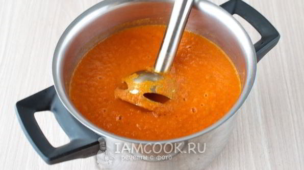 томатный суп-пюре