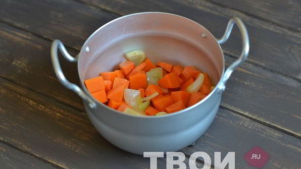 тыквенно-морковный суп-пюре