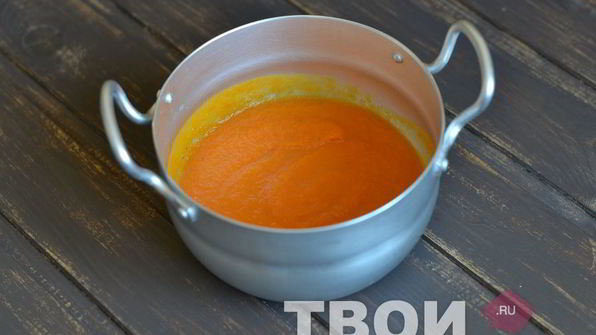 тыквенно-морковный суп-пюре