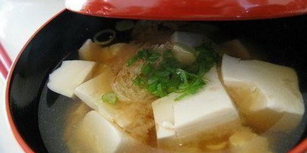 Рецепт супа с тофу и шампиньонами