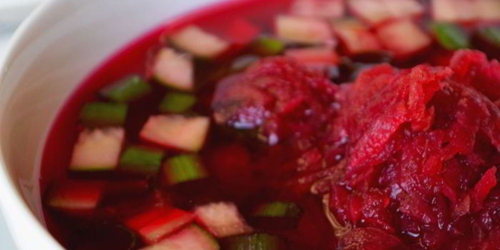 Рецепт холодного свекольника