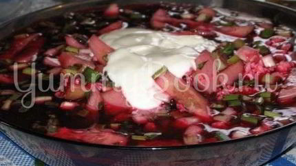 Свекольник холодный