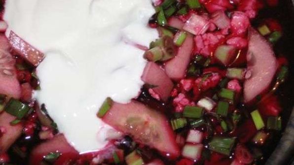 свекольник холодный