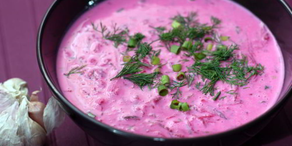 Рецепт свекольника на кефире