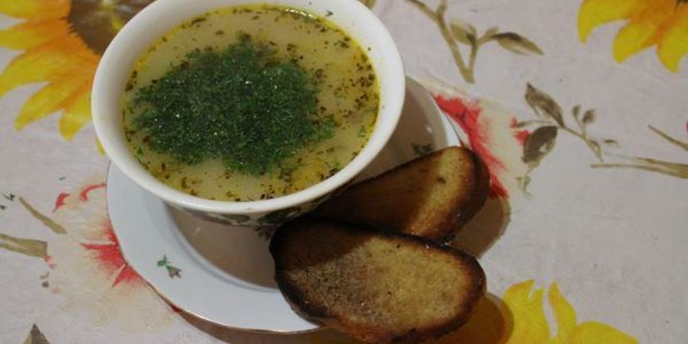 Рецепт легкого сырного супчика