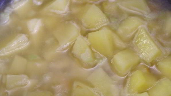 мягкий сырный суп-пюре