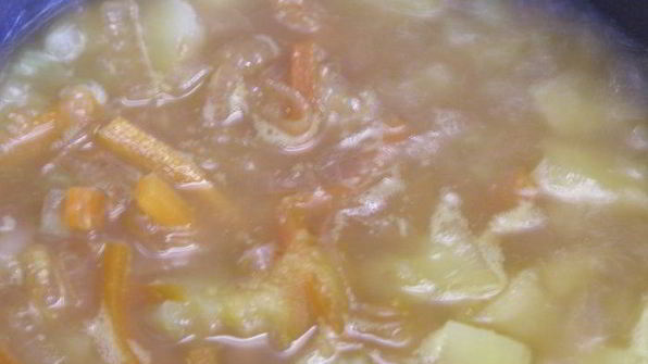 мягкий сырный суп-пюре