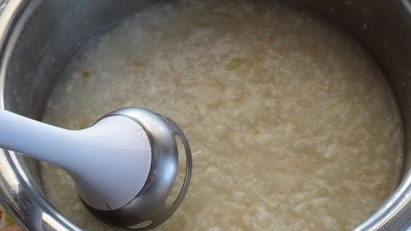 рисово-сырный суп-пюре