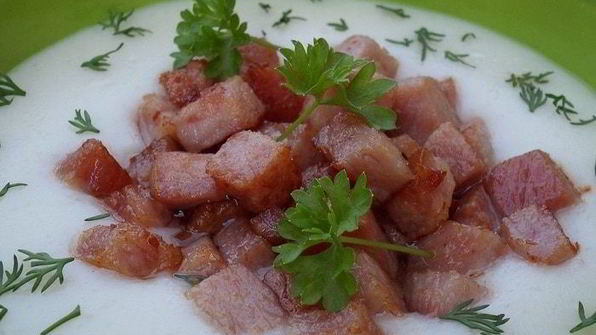 рисово-сырный суп-пюре