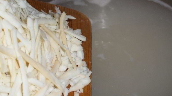 рисово-сырный суп-пюре