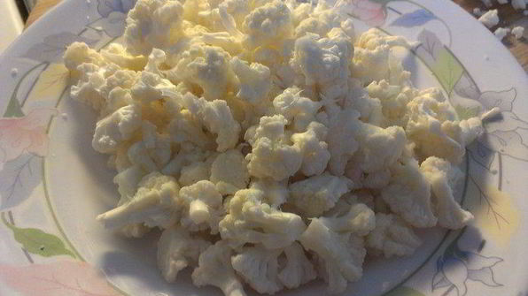 сырно-сливочный суп с цветной капустой