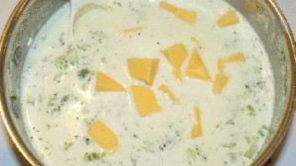 сырный суп с брокколи