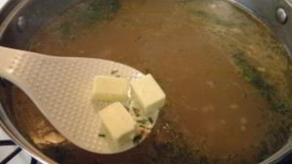 сырный суп с фрикадельками