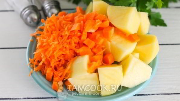 сырный суп с гренками