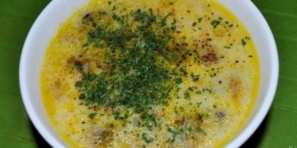 Рецепт сырного супа с грибами