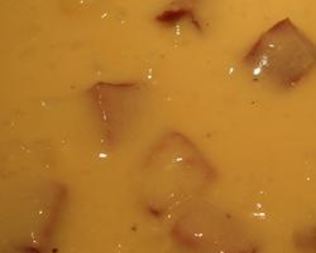 Сырный суп с картошкой и колбасой