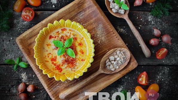 сырный суп с курицей