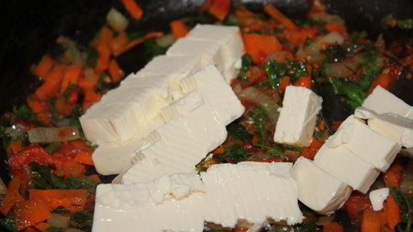 сырный супчик с тыквенными клецками