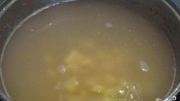 томатный суп с перловкой