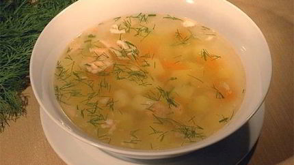 Уха из брюшек семги