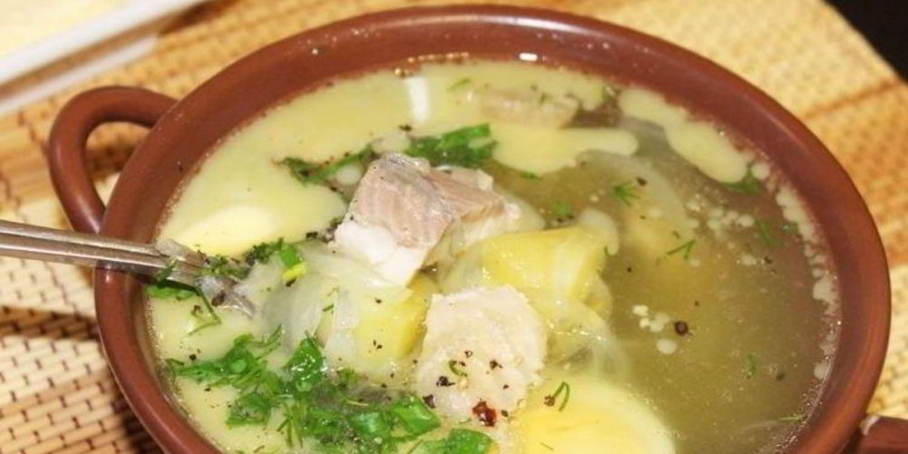 Рецепт ухи из головы осетра