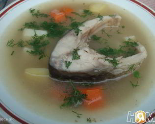 Уха из карпа по-царски