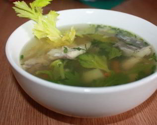 Уха из карпа