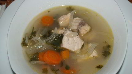 Уха из кефали