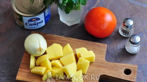 уха из консервированной сайры