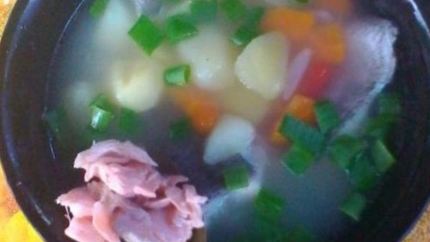 Уха из лосося и форели