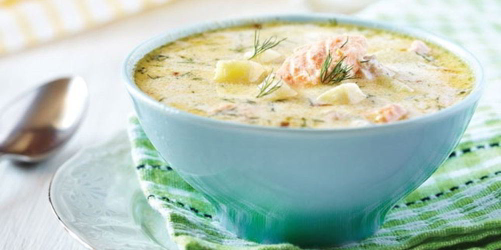 Рецепт ухи из лосося