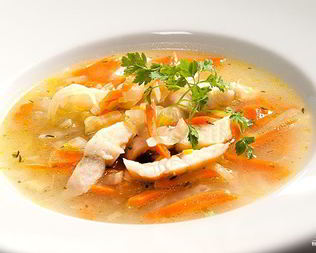 Уха из окуня