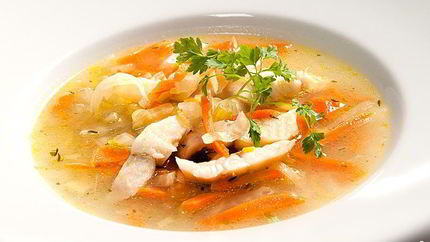 Уха из окуня