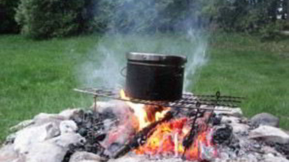 уха на природе