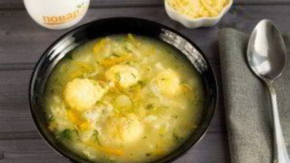 венгерский суп с сырными клецками