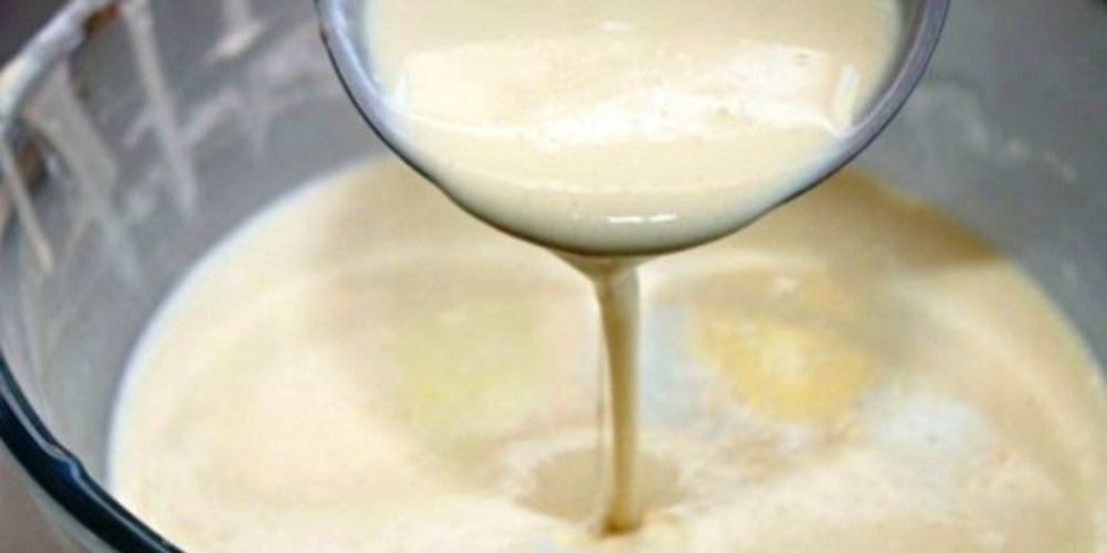 Рецепт ажурных блинов на молоке