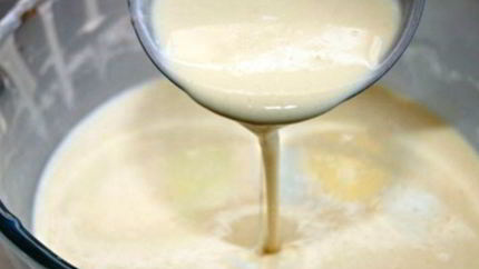 Ажурные блины на молоке