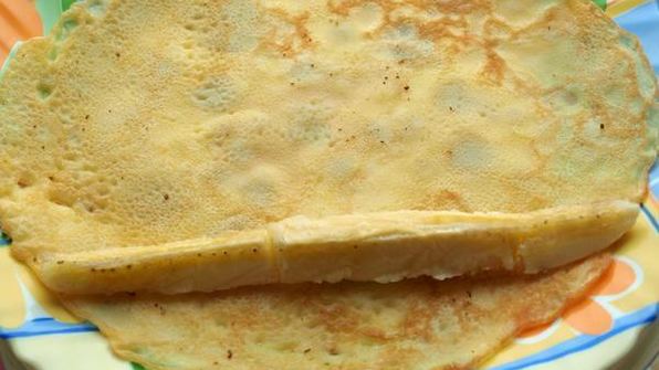 блинчики фаршированные бананами